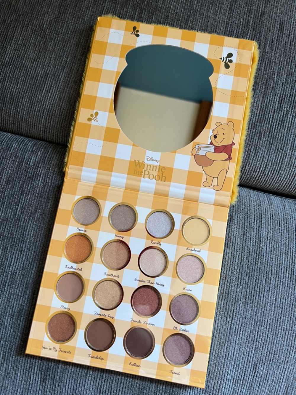 *New* Winnie the Pooh Yellow & Neutral Eyeshadow Palette